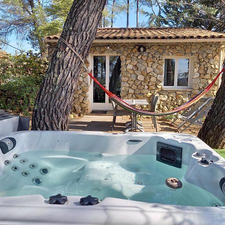 GITE AVEC JACUZZI au cœur de Provence Côte d'Azur Saint-Antonin-du-Var Exterior foto