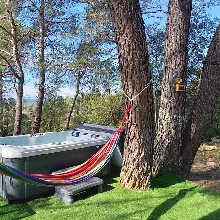 GITE AVEC JACUZZI au cœur de Provence Côte d'Azur Saint-Antonin-du-Var Exterior foto